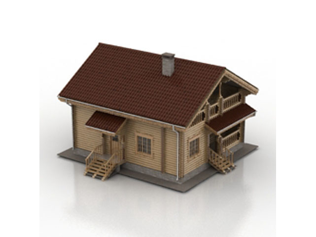 Free House N73 3D model_2 For Architecture 3Ds Max Model Download